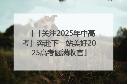 「关注2025年中高考」奔赴下一站美好2025高考圆满收官