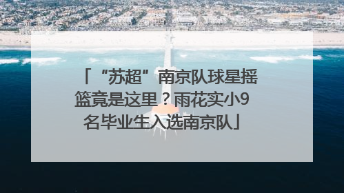 “苏超”南京队球星摇篮竟是这里？雨花实小9名毕业生入选南京队