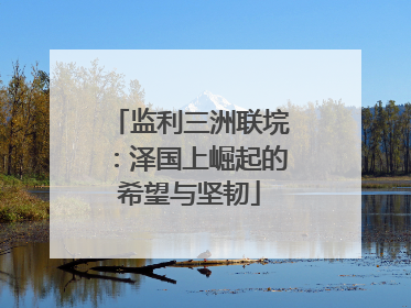 监利三洲联垸：泽国上崛起的希望与坚韧