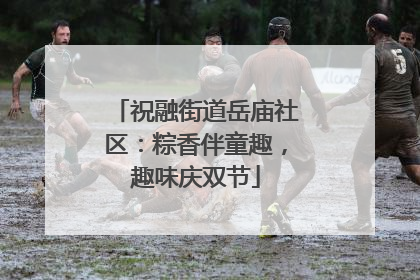 祝融街道岳庙社区：粽香伴童趣，趣味庆双节