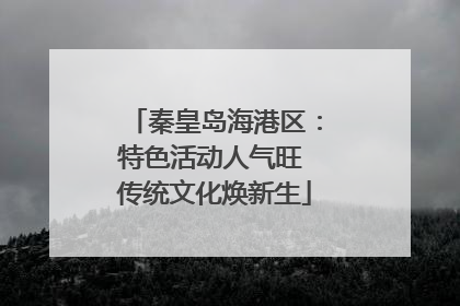 秦皇岛海港区：特色活动人气旺 传统文化焕新生