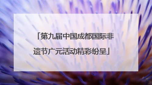 第九届中国成都国际非遗节广元活动精彩纷呈