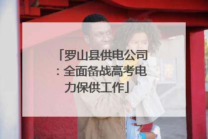 罗山县供电公司：全面备战高考电力保供工作