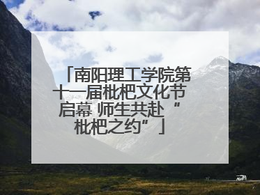 南阳理工学院第十一届枇杷文化节启幕 师生共赴“枇杷之约”