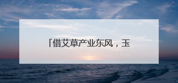 借艾草产业东风，玉玄道创新模式激活乡村产业振兴新动能