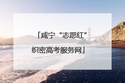 咸宁“志愿红”织密高考服务网