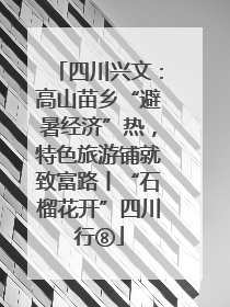 四川兴文：高山苗乡“避暑经济”热，特色旅游铺就致富路丨“石榴花开”四川行⑧