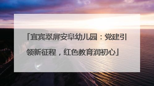 宜宾翠屏安阜幼儿园：党建引领新征程，红色教育润初心
