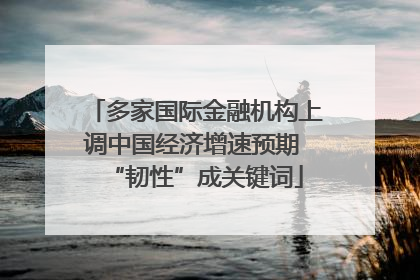 多家国际金融机构上调中国经济增速预期 “韧性”成关键词