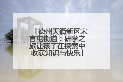 德州天衢新区宋官屯街道：研学之旅让孩子在探索中收获知识与快乐