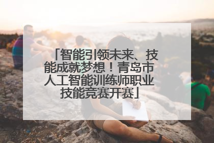 智能引领未来、技能成就梦想！青岛市人工智能训练师职业技能竞赛开赛