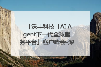 沃丰科技「AI Agent下一代全球服务平台」客户峰会-深圳站圆满落幕！