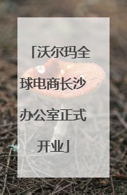 沃尔玛全球电商长沙办公室正式开业