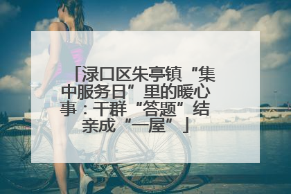 渌口区朱亭镇“集中服务日”里的暖心事：干群“答题”结亲成“一屋”