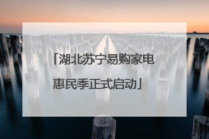 湖北苏宁易购家电惠民季正式启动