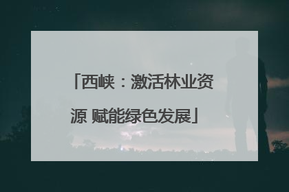 西峡：激活林业资源 赋能绿色发展