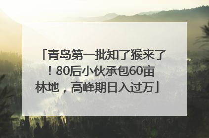青岛第一批知了猴来了！80后小伙承包60亩林地，高峰期日入过万