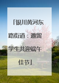 银川黄河东路街道：邀留学生共迎端午佳节