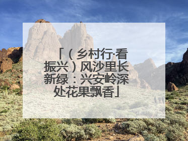 （乡村行·看振兴）风沙里长新绿：兴安岭深处花果飘香