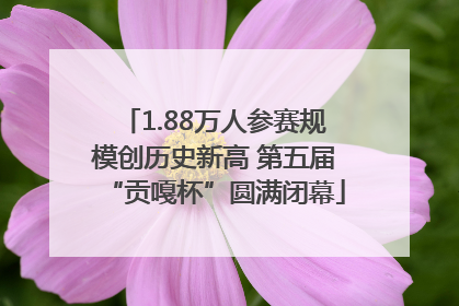 1.88万人参赛规模创历史新高 第五届“贡嘎杯”圆满闭幕