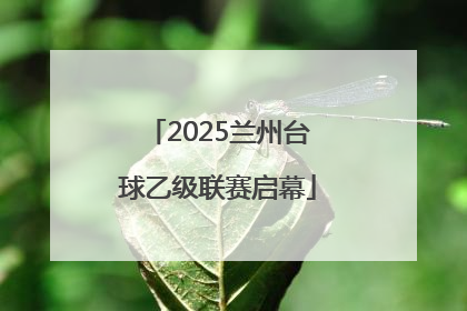 2025兰州台球乙级联赛启幕