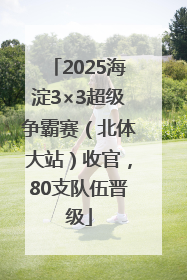 2025海淀3×3超级争霸赛（北体大站）收官，80支队伍晋级