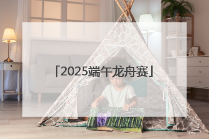 2025端午龙舟赛
