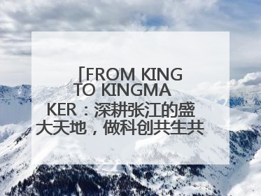 FROM KING TO KINGMAKER：深耕张江的盛大天地，做科创共生共荣体系的践行者